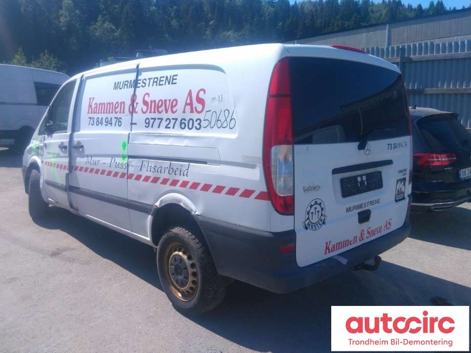 Mercedes Vito/Viano 2010-2014 (Fase 2) (W639) (W639), Motorkode: OM651.940, Girkassekode: 780702