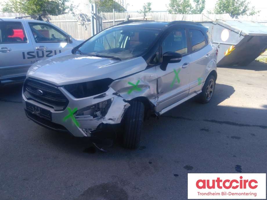 Ford Ecosport 2016-->> , Motorkode: ZTJC, Girkassekode: MMT6
