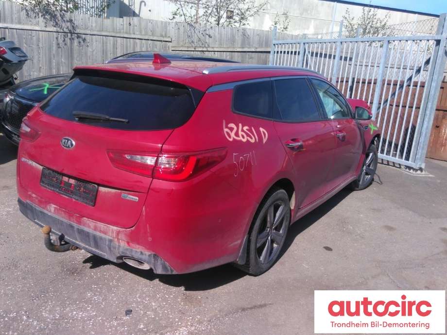 Kia Optima 2014-2017 , Motorkode: D4FD-6I, Girkassekode: 430002D282