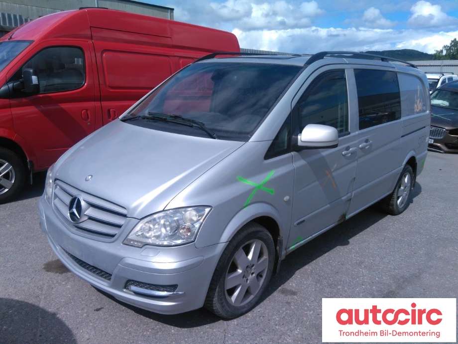 Mercedes Vito/Viano 2010-2014 (Fase 2) (W639) (W639), Motorkode: OM642.890, Girkassekode: 722683