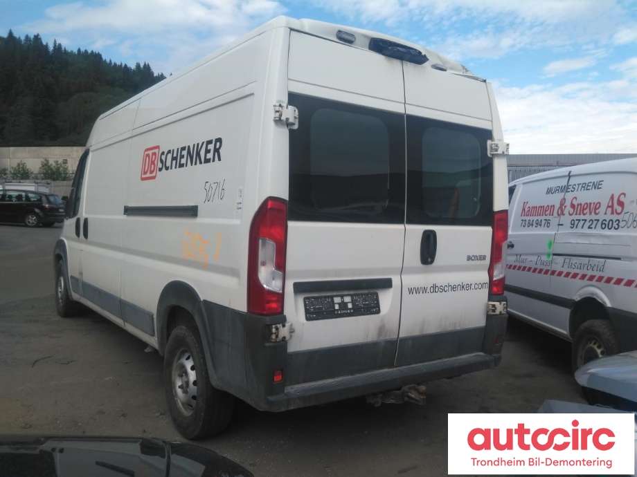 Peugeot Boxer 2014-->> (Type III, Fase 2) , Motorkode: AH03-AHP, Girkassekode: 9810927780