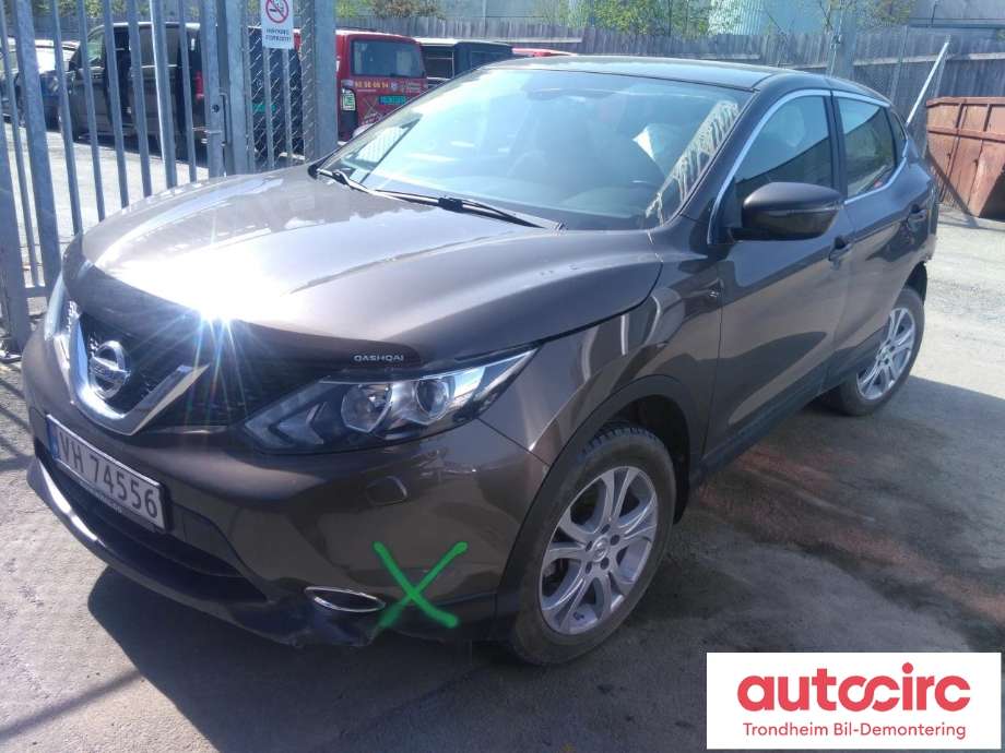 Nissan Qashqai 2014-2021 (Type II) , Motorkode: HRA2DDT, Girkassekode: 31020X426A