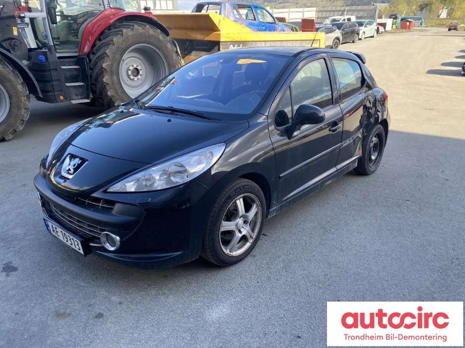 Peugeot 207 2006-2012 , Motorkode: 9HX, Girkassekode: