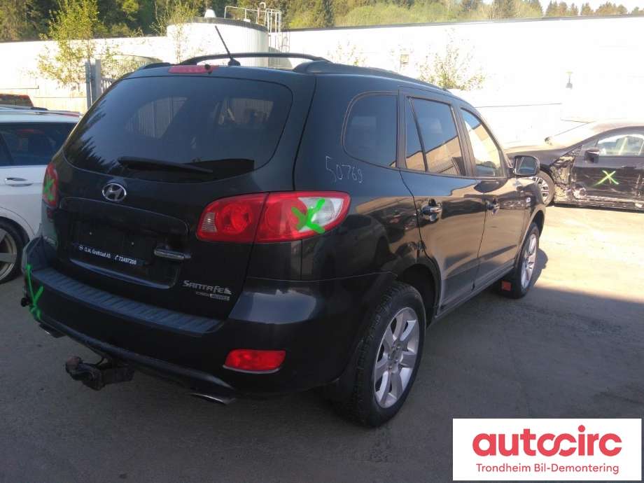 Hyundai Santa Fe 2006-2009 (Type II, Fase 1) , Motorkode: D4EB-F, Girkassekode: 