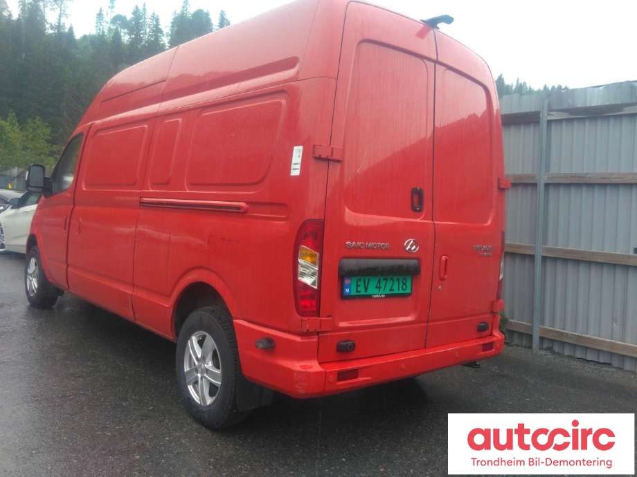 Maxus EV80 2019-->> , Motorkode: TZ249XSS001, Girkassekode: TRINNLØS