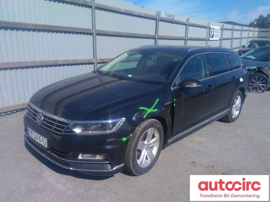VW Passat 2015-2019 (Fase 1) (B8) (B8), Motorkode: DFCA, Girkassekode: PZR