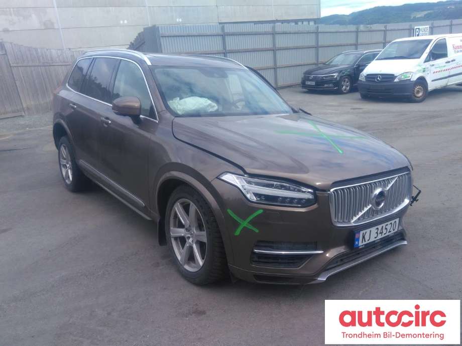 Volvo XC90 2015-2025 (Type II) , Motorkode: B4204T35, Girkassekode: 8-AUT 2WD / TG-81SC