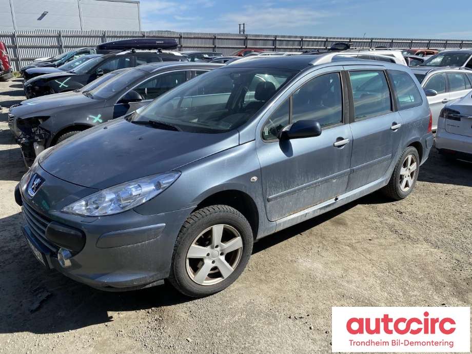 Peugeot 307 2005-2008 (Fase 2) , Motorkode: 9HX, Girkassekode: