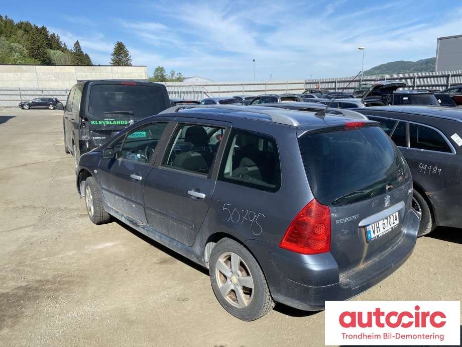 Peugeot 307 2005-2008 (Fase 2) , Motorkode: 9HX, Girkassekode: