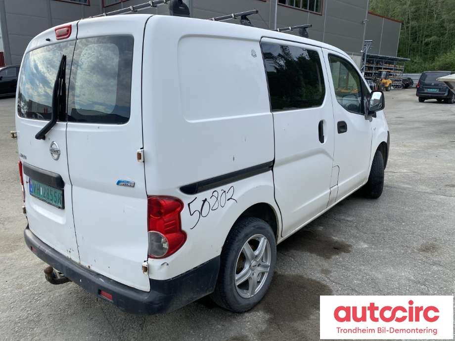 Nissan NV200 2010-2019 , Motorkode: K9K, Girkassekode: 