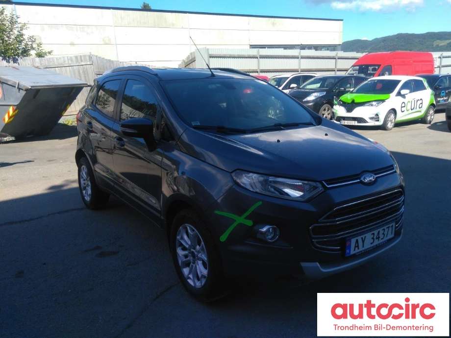 Ford Ecosport 2016-->> , Motorkode: UEJE, Girkassekode: 6 TRINNS DPS6