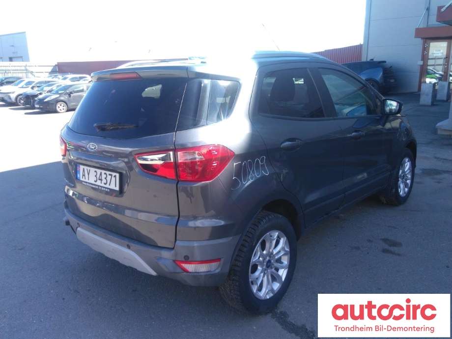Ford Ecosport 2016-->> , Motorkode: UEJE, Girkassekode: 6 TRINNS DPS6