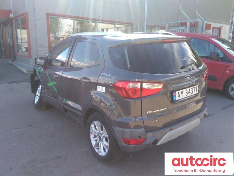 Ford Ecosport 2016-->> , Motorkode: UEJE, Girkassekode: 6 TRINNS DPS6