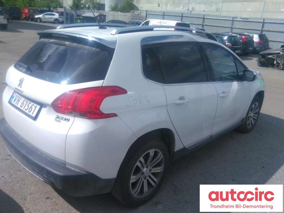 Peugeot 2008 2013-2019 (Type I) , Motorkode: 9HP, Girkassekode: 2231 V2