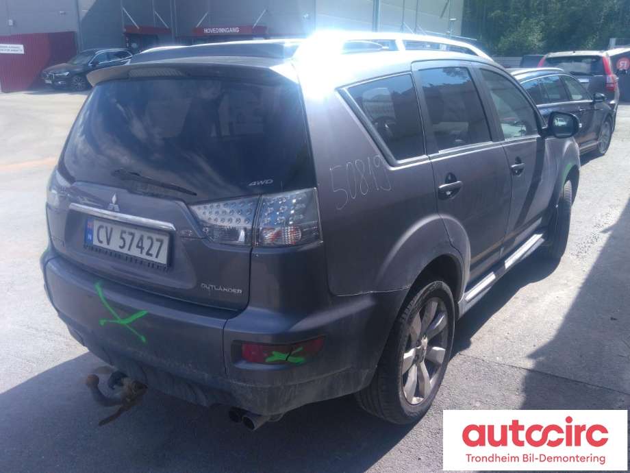Mitsubishi Outlander 2010-2012 (Type II, Fase 2) , Motorkode: BSY, Girkassekode: 