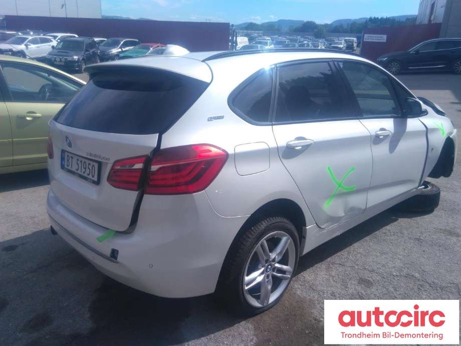 BMW 2-Serie, Active/Gran Tourer 2014-->> (F45/F46) (F45/F46), Motorkode: B38-A15A, Girkassekode: GA6F21AW