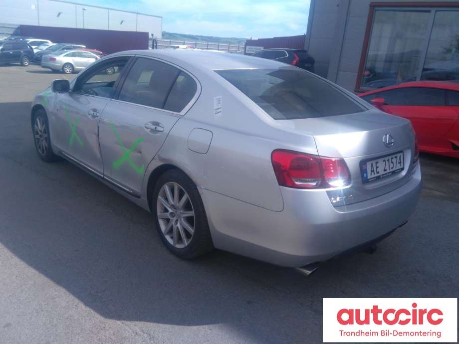 Lexus GS 2005-2012 (Type III) (S190) (S190), Motorkode: 3GR-FSE, Girkassekode: 3500030B60