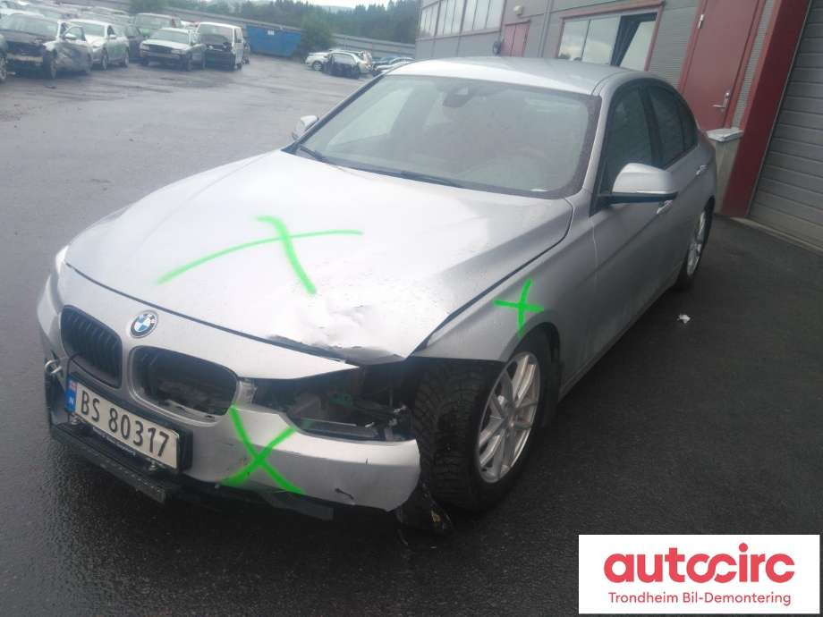 BMW 3-Serie 2012-2018 (F30/F31/F34) (F30/F31/F34), Motorkode: N47D20C, Girkassekode: GS6-17DG