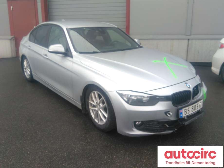 BMW 3-Serie 2012-2018 (F30/F31/F34) (F30/F31/F34), Motorkode: N47D20C, Girkassekode: GS6-17DG