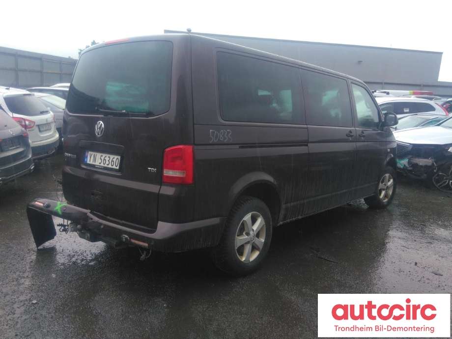 VW Transporter / Caravelle 2009-2015 (Fase 2) (T5) (T5), Motorkode: CAAB, Girkassekode: LRS