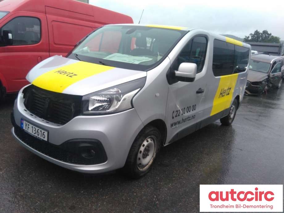 Nissan NV300 2016-->> , Motorkode: R9M D4, Girkassekode: 