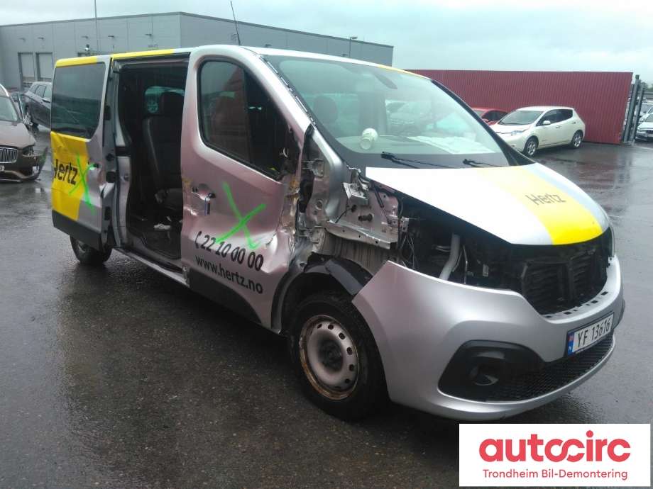 Nissan NV300 2016-->> , Motorkode: R9M D4, Girkassekode: 