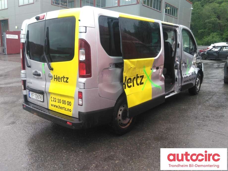 Nissan NV300 2016-->> , Motorkode: R9M D4, Girkassekode: 