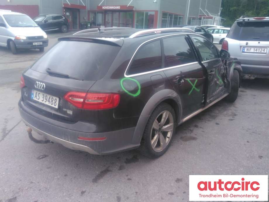 Audi A4, Allroad 2009-2016 (Type I) (B8) (B8), Motorkode: CJCD, Girkassekode: MVY