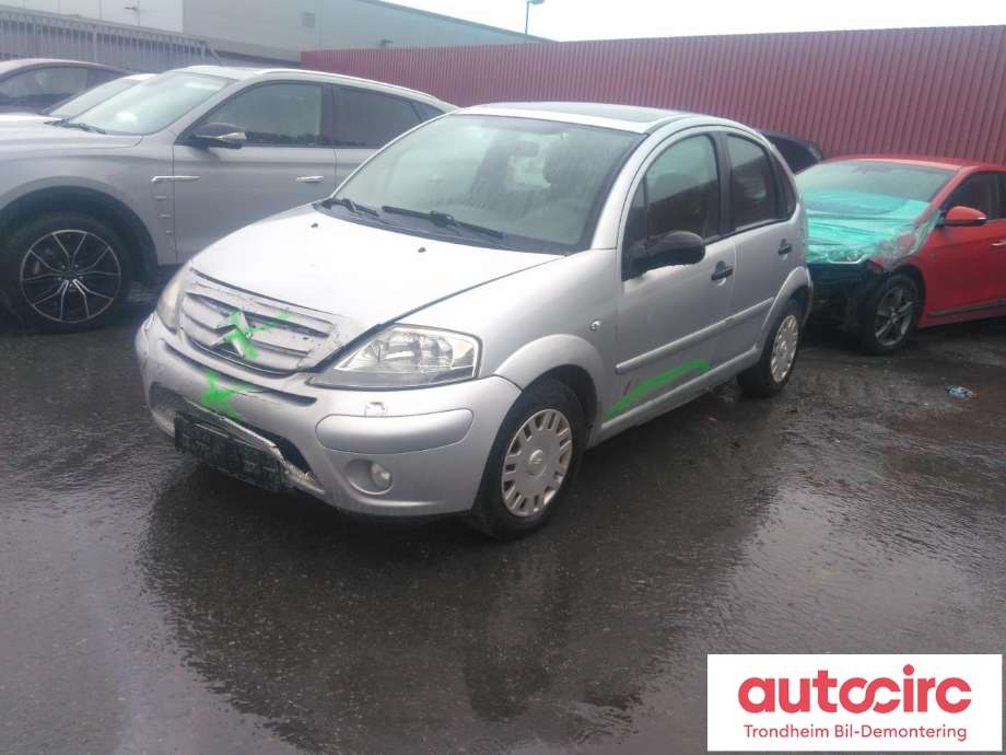 Citroën C3 2002-2009 (Type I) , Motorkode: 8HZ, Girkassekode: 5 TRINNS