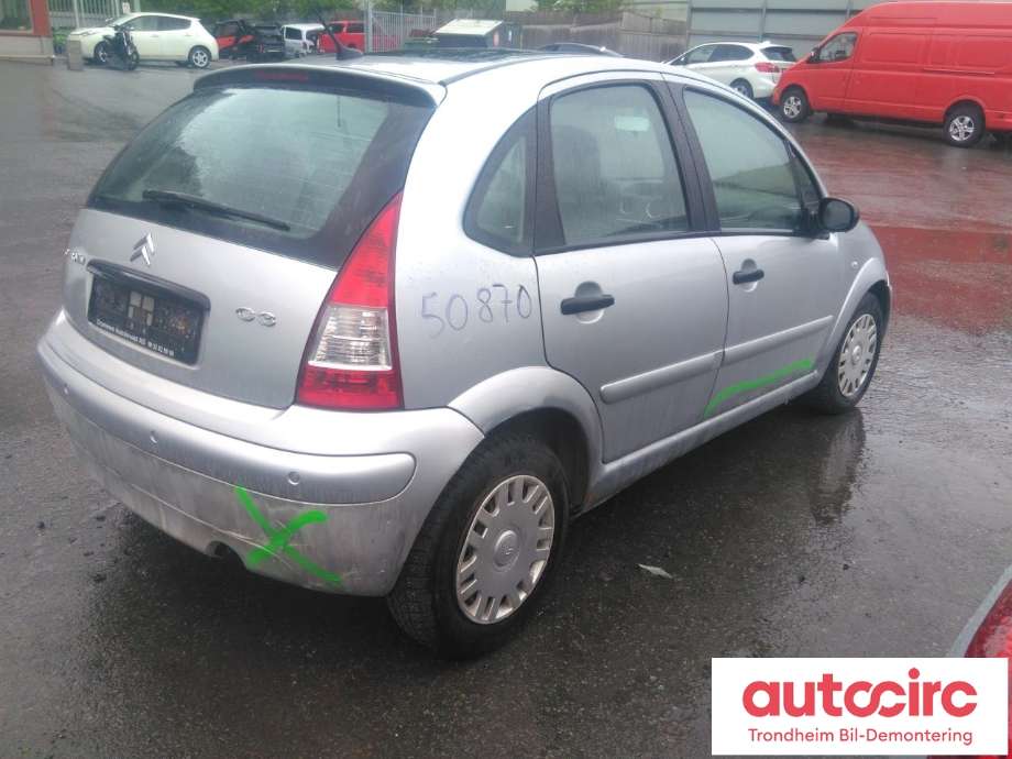 Citroën C3 2002-2009 (Type I) , Motorkode: 8HZ, Girkassekode: 5 TRINNS