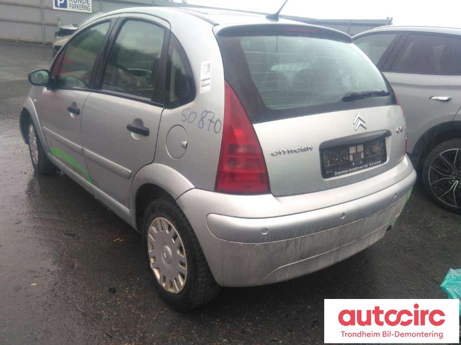 Citroën C3 2002-2009 (Type I) , Motorkode: 8HZ, Girkassekode: 5 TRINNS