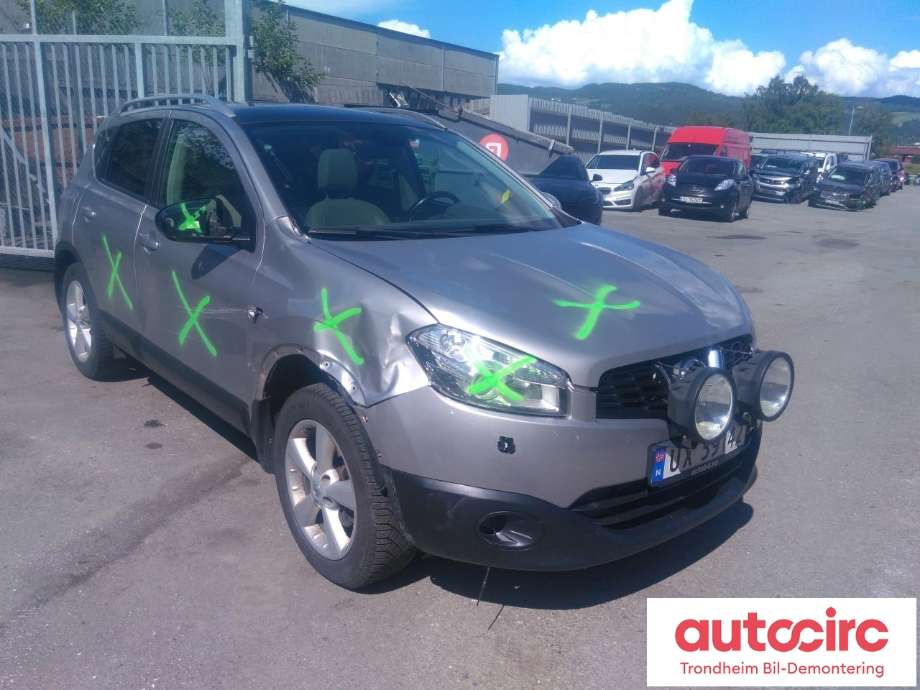 Nissan Qashqai 2010-2014 (Type I, Fase 2) , Motorkode: K9K, Girkassekode: 32010JD50A