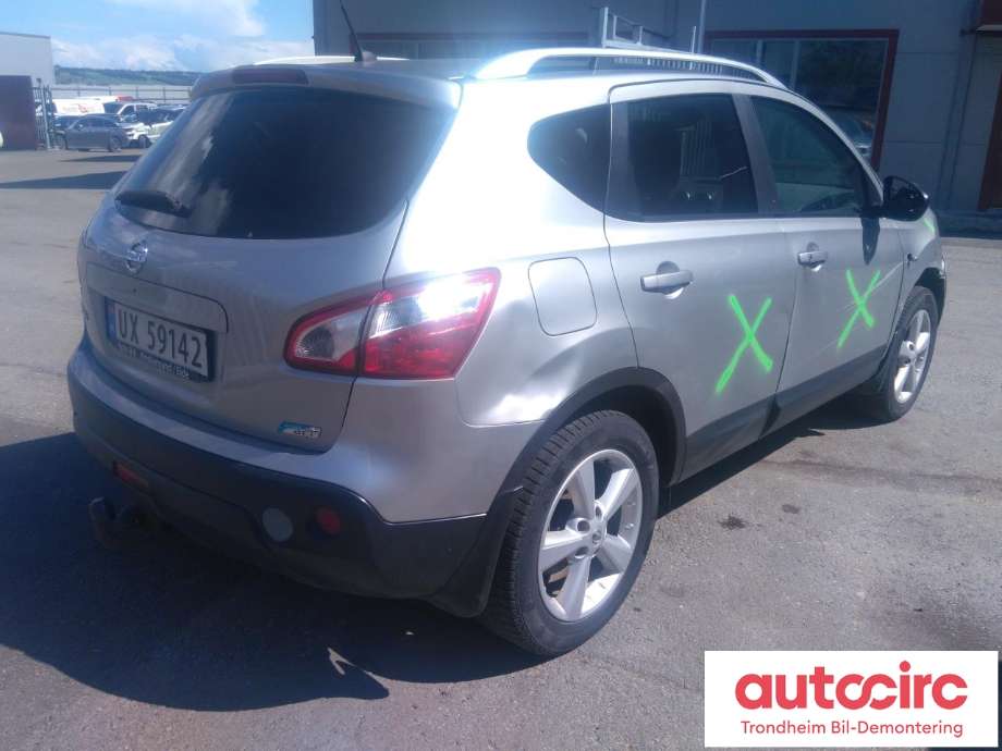 Nissan Qashqai 2010-2014 (Type I, Fase 2) , Motorkode: K9K, Girkassekode: 32010JD50A