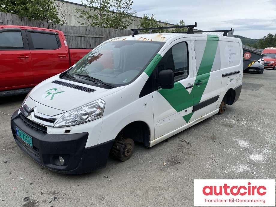 Citroën Jumpy 2007-2016 (Type II) , Motorkode: AHZ, Girkassekode: 2222 ZP