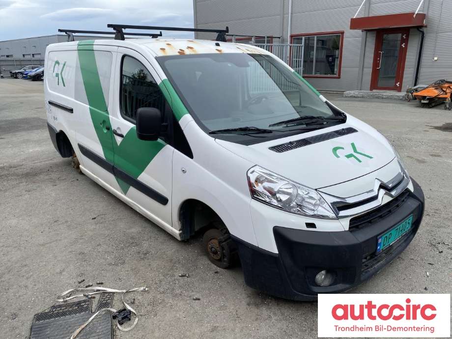 Citroën Jumpy 2007-2016 (Type II) , Motorkode: AHZ, Girkassekode: 2222 ZP