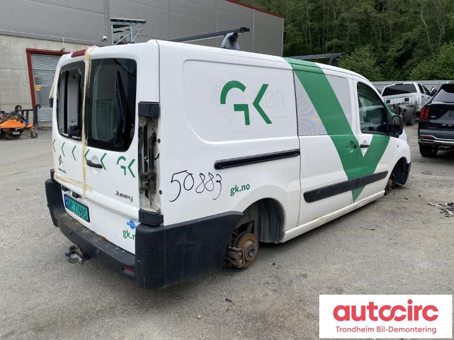 Citroën Jumpy 2007-2016 (Type II) , Motorkode: AHZ, Girkassekode: 2222 ZP