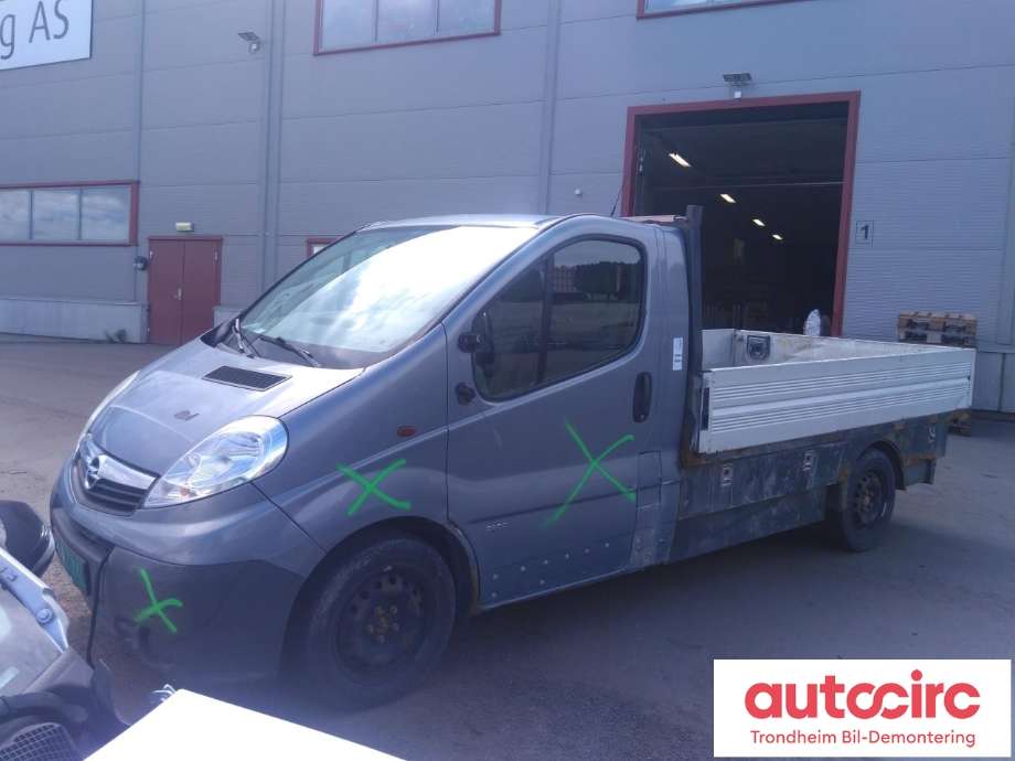 Opel Vivaro A 2006-2014 , Motorkode: M9R-780, Girkassekode: M73