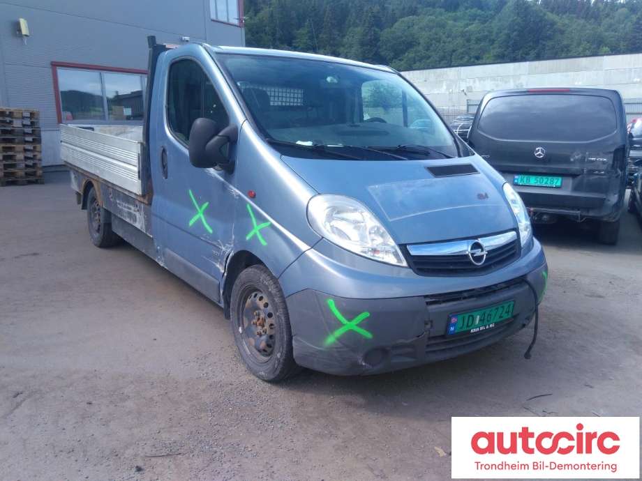Opel Vivaro A 2006-2014 , Motorkode: M9R-780, Girkassekode: M73