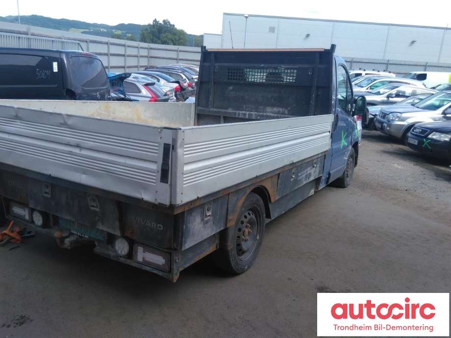 Opel Vivaro A 2006-2014 , Motorkode: M9R-780, Girkassekode: M73