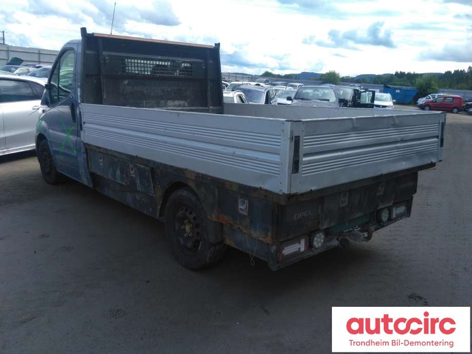 Opel Vivaro A 2006-2014 , Motorkode: M9R-780, Girkassekode: M73