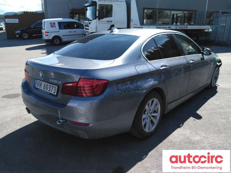 BMW 5-Serie 2010-2017 (F10/F11) (F10/F11), Motorkode: N47-D20C, Girkassekode: GA8HP45Z - 4WD
