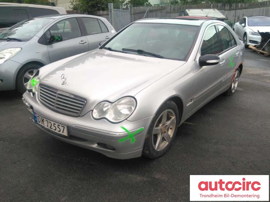 Mercedes C-Klasse 2000-2004 (Fase 1) (W203) (W203), Motorkode: M111.955, Girkassekode: 722616
