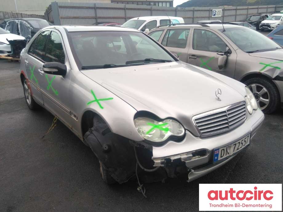 Mercedes C-Klasse 2000-2004 (Fase 1) (W203) (W203), Motorkode: M111.955, Girkassekode: 722616