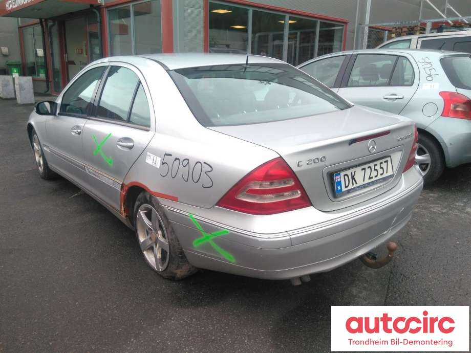 Mercedes C-Klasse 2000-2004 (Fase 1) (W203) (W203), Motorkode: M111.955, Girkassekode: 722616