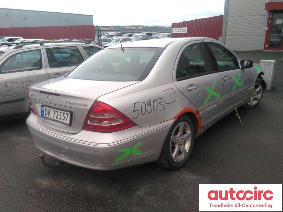 Mercedes C-Klasse 2000-2004 (Fase 1) (W203) (W203), Motorkode: M111.955, Girkassekode: 722616