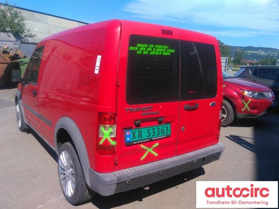 Ford Transit Connect 2003-2009 (Type I, Fase 1) , Motorkode: P9PB, Girkassekode: MTX75