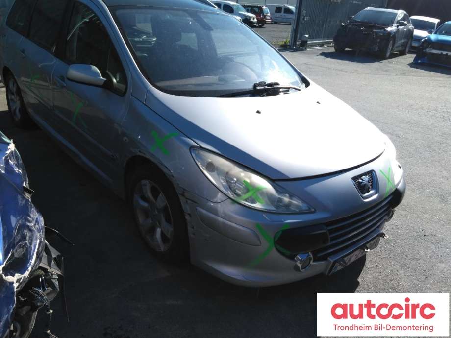 Peugeot 307 2005-2008 (Fase 2) , Motorkode: 9HX, Girkassekode: 2223 RK