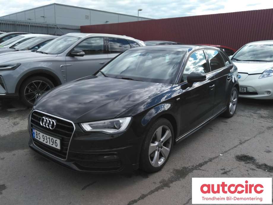 Audi A3 2012-2016 (Type III, Fase 1) , Motorkode: CJZA, Girkassekode: PYT