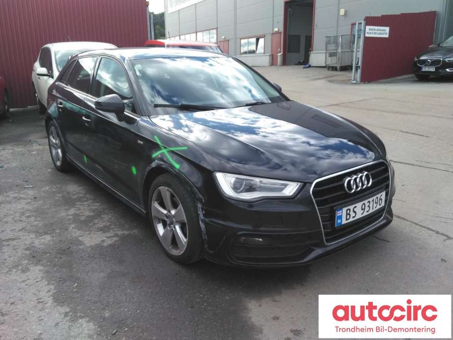 Audi A3 2012-2016 (Type III, Fase 1) , Motorkode: CJZA, Girkassekode: PYT
