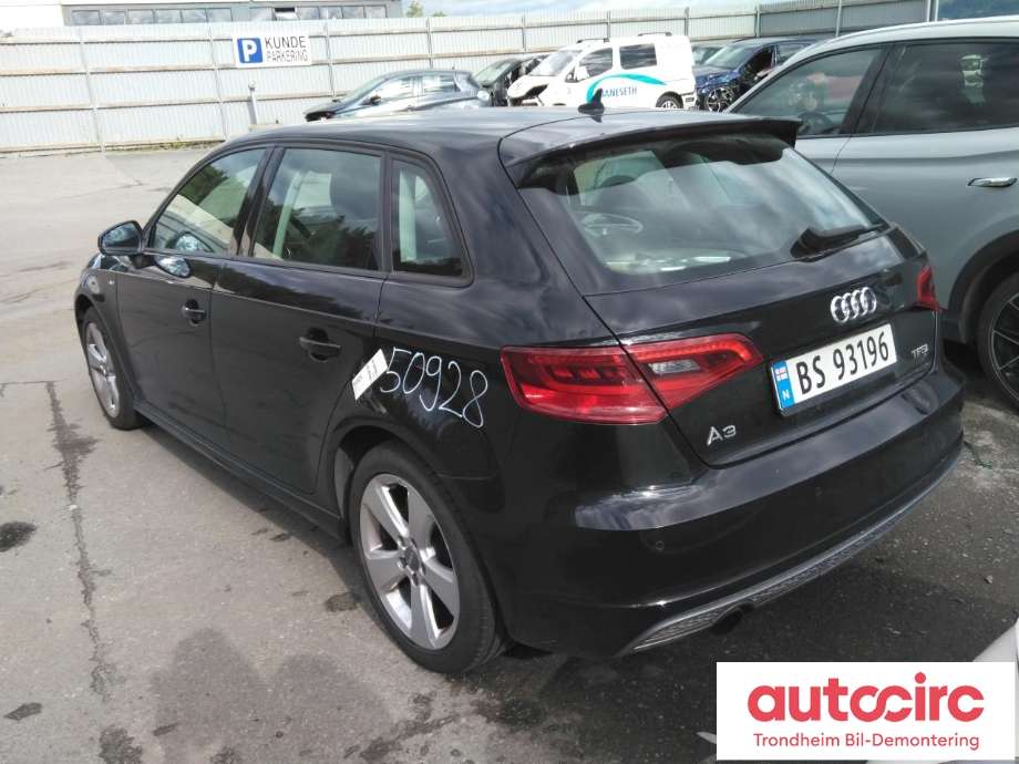 Audi A3 2012-2016 (Type III, Fase 1) , Motorkode: CJZA, Girkassekode: PYT